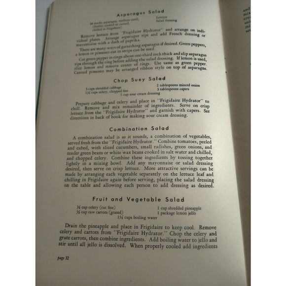 Vintage Frigidaire Refrigerators Recipes Cook Book Miss Verna L. Miller (bb2) - Picture 10 of 10